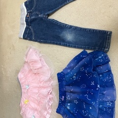 スカート&ズボン　100㎝女の子用