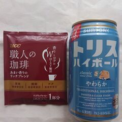 ハイボール3本　ドリップコーヒー16個の画像