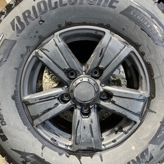 北海道札幌市近郊　ランクル　ランドクルーザー　スタッドレス　ブリヂストン　ブリザック　DM-V3 19年製造　275/70/16の画像