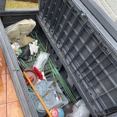 収納付屋外用ベンチの画像