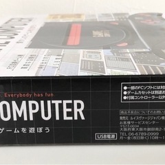 【未使用品】未開封 GAME COMPUTER ゲームコンピューター 内蔵ゲーム30種類 レトロゲーム ブラック ゲーム機本体の画像