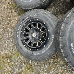 北海道札幌市近郊　PCD114.3 5穴　7j BFgood rich デリカ　直接引き取り歓迎！！の画像