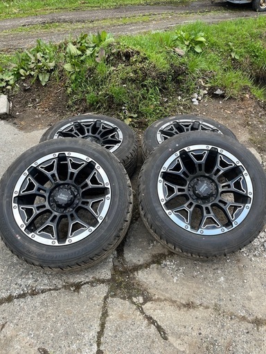 北海道札幌近郊　バークレイハードロック　PCD150 5穴　20インチ　9.5J ランクル ランドクルーザー　直接引き取り大歓迎