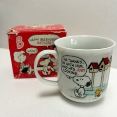 未使用⭐︎SNOOPYマグカップ　イニシャルＪの画像