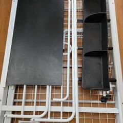 ハイタイプ　ロフトベット　机　棚付きの画像