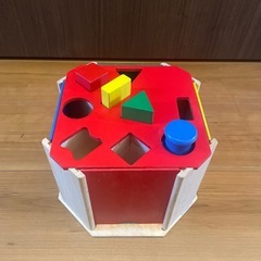 木のおもちゃ★型はめBOX
