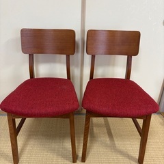 《至急》ダイニングチェア２脚セット