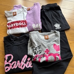 ベビードール　子ども服　5点　