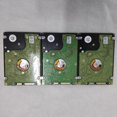 【中古】HGST Z5K500-500 2.5インチ　HDD　３台の画像