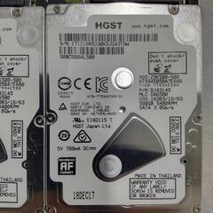 【中古】HGST Z5K500-500 2.5インチ　HDD　３台の画像