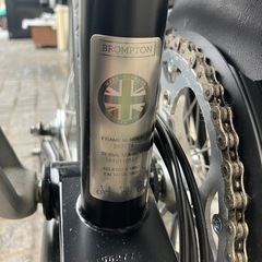 Brompton ブロンプトン ブラック 16年モデルの画像