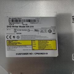 ジャンク品　ノートパソコン内蔵用　DVDドライブ 3台の画像