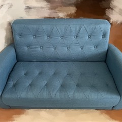 【0円】２人掛けソファー