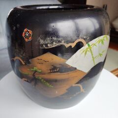 小型の素焼き火鉢