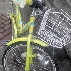 20インチ子供用自転車変速付きの画像