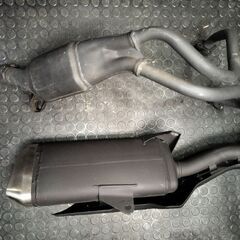 Vストローム250ノーマルマフラー