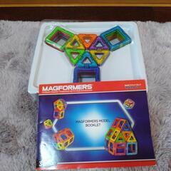 知育玩具　マグネットブロック　MAGFORMERS　30ピースの画像