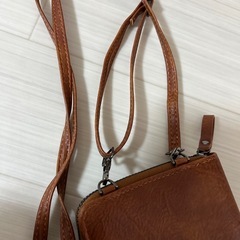 斜めがけ　ショルダー　スマホケース付き　バッグの画像