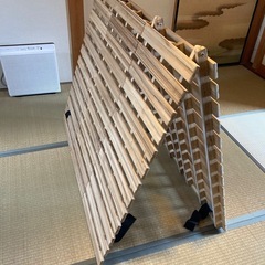 【お取引中】セミダブル/すのこベッドの画像