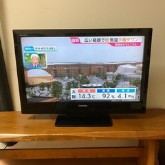TOSHIBA REGZA　32インチ液晶テレビ 