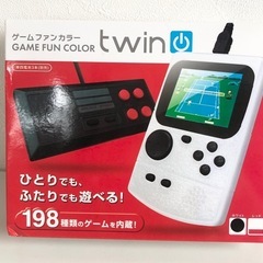 【未開封品】ゲームファンカラー twin 198種類ゲーム内蔵 ...