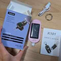 ーラーモバイルバッテリー ミニ mini キーホルダー式 軽量 便利 小型 直接充電 コネクター内蔵 ケーブル内蔵 3000mAh 無線充電 ウォッチ iPhone Type-C タイプC ライトニング アイフォ｜Ｆｌａｐ　Ａｎｇｅｌの画像
