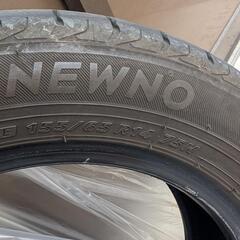 155 65 R14 タイヤバリ山　軽四サイズの画像
