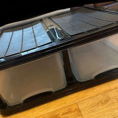 押入れ収納ケース　２連