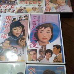 美空ひばり   高倉健  共演映画  VHS  14本セット  東映  昭和30年代の画像