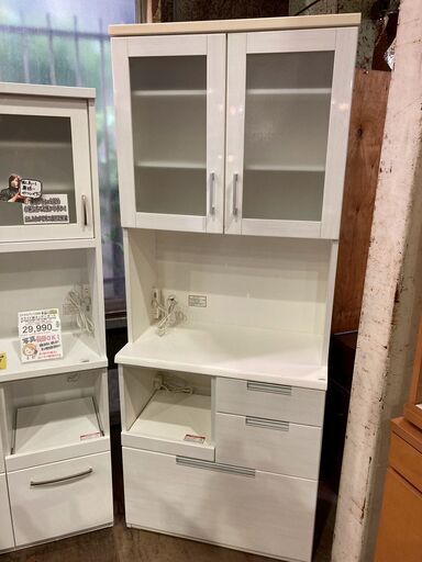 ニトリ ダリア80 2枚扉キッチンボード