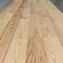 【DIYグレード大特価】信州赤松無垢フローリング無塗装品 1820×15×114(mm) 8枚入！在庫48ケースほどありますので複数の方へ販売できます。の画像