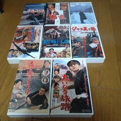 高倉健  映画  VHS  8本セット  東映