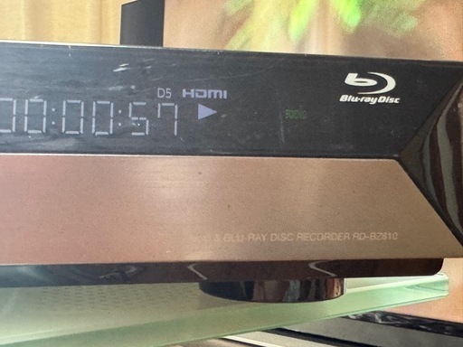 TOSHIBA REGZA Blu-rayレコーダー500G