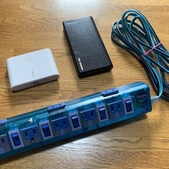 3mケーブルタップ  8タップ おまけ付き