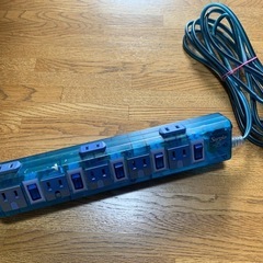 3mケーブルタップ  8タップ おまけ付きの画像