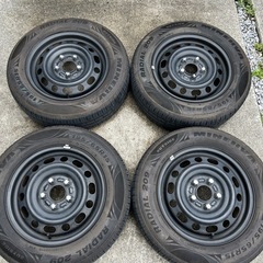バリ山195/65R15ホイールタイヤ4本セット ホイールナット付