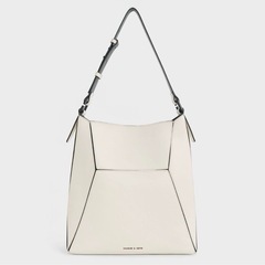 CHARLES&KEITH ナスリン ジオメトリックトートバッグ