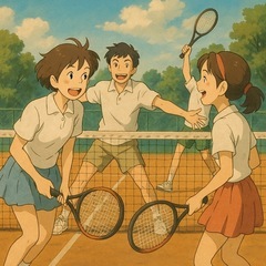 硬式テニスをカジュアルに！