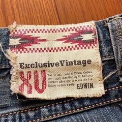 EDWIN Exclusive Vintage ストレートデニムの画像