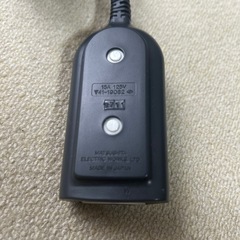 National 延長コード 3口 1500W 5.0mの画像