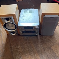 Victor ビクター MD/CD CA-MXS5MD スピーカー SP-MXS5MD 3CDチェンジャー