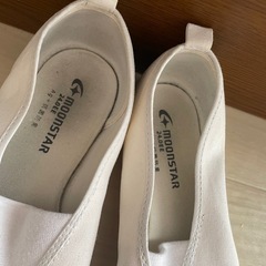 ムーンスターMOONSTAR　体育館シューズ 黄色 の画像