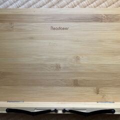 Reodoeer ブックスタンド 書見台 筆記台 ブックレスト譜面台 読書台 本立て 6段階調整 折り畳み式 竹製の画像