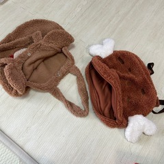 子供用バッグ　くまトート&お肉リュックの画像