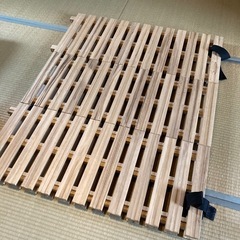 【お取引中】セミダブル/すのこベッドの画像