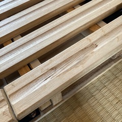 【お取引中】セミダブル/すのこベッドの画像