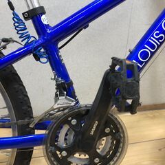 人気美品！LOUIS GARNEAU ルイガノ LGS-J24 24型 アルミ シマノ21速 本格子供用MTB ジュニア 24イン　MTB 【糸島市内 送料無料】250506-1の画像
