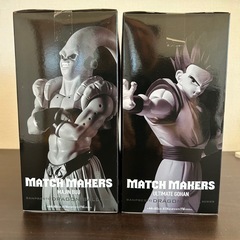 【🉐最安セット🉐】　ドラゴンボール フィギュア MATCH MAKERS 孫悟飯 VS　魔神ブウの画像