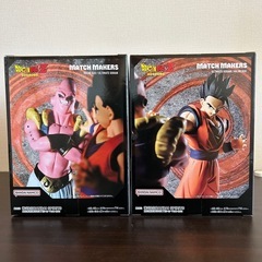 【🉐最安セット🉐】　ドラゴンボール フィギュア MATCH MAKERS 孫悟飯 VS　魔神ブウの画像