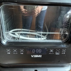 VIBMI 工事不用　食洗機 食器洗い乾燥機 卓上型 工事不要 コンパクト 黒